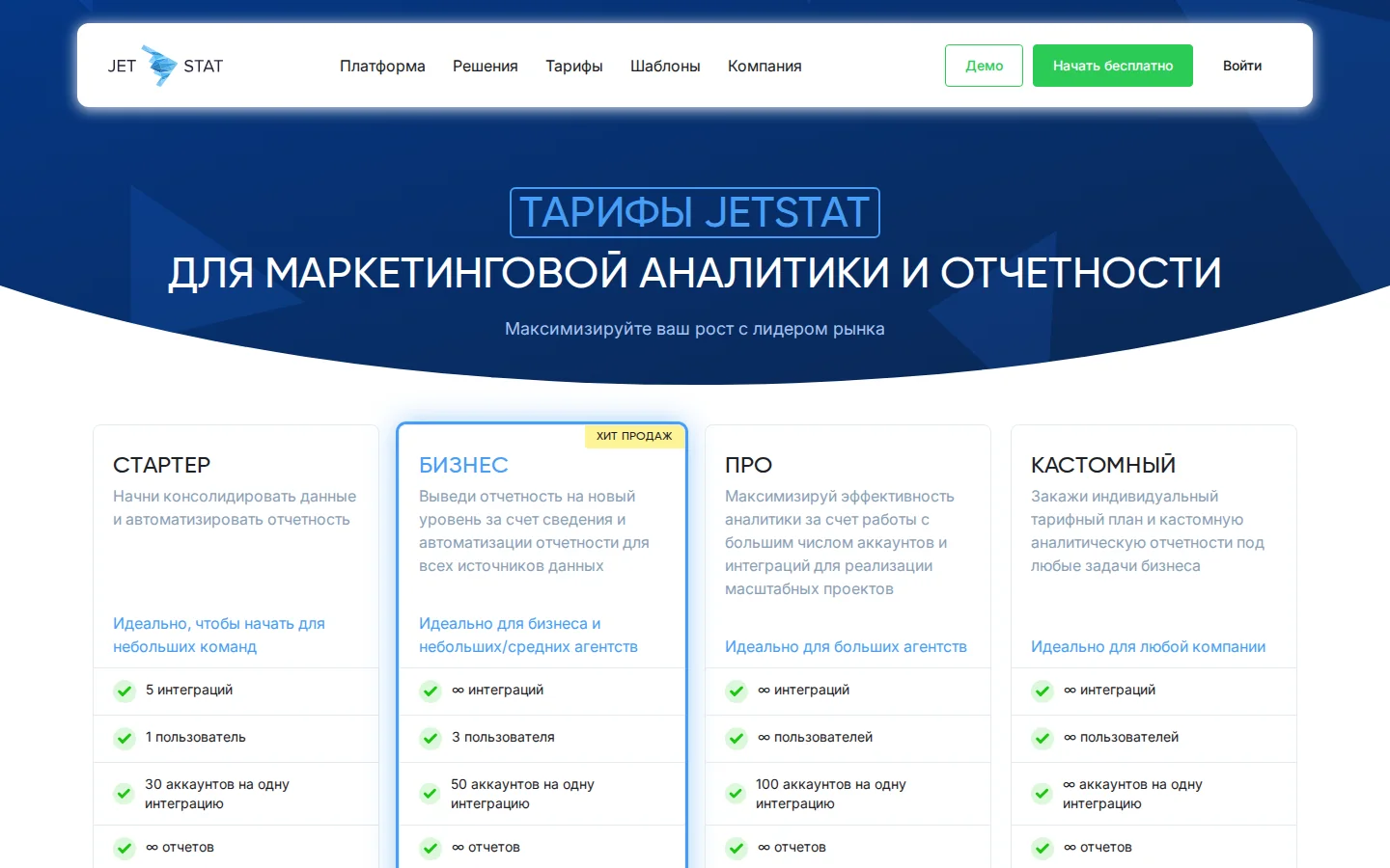 JetStat — условия подключения. Официальный экран поставщика, проверено 28 июля 2026 года